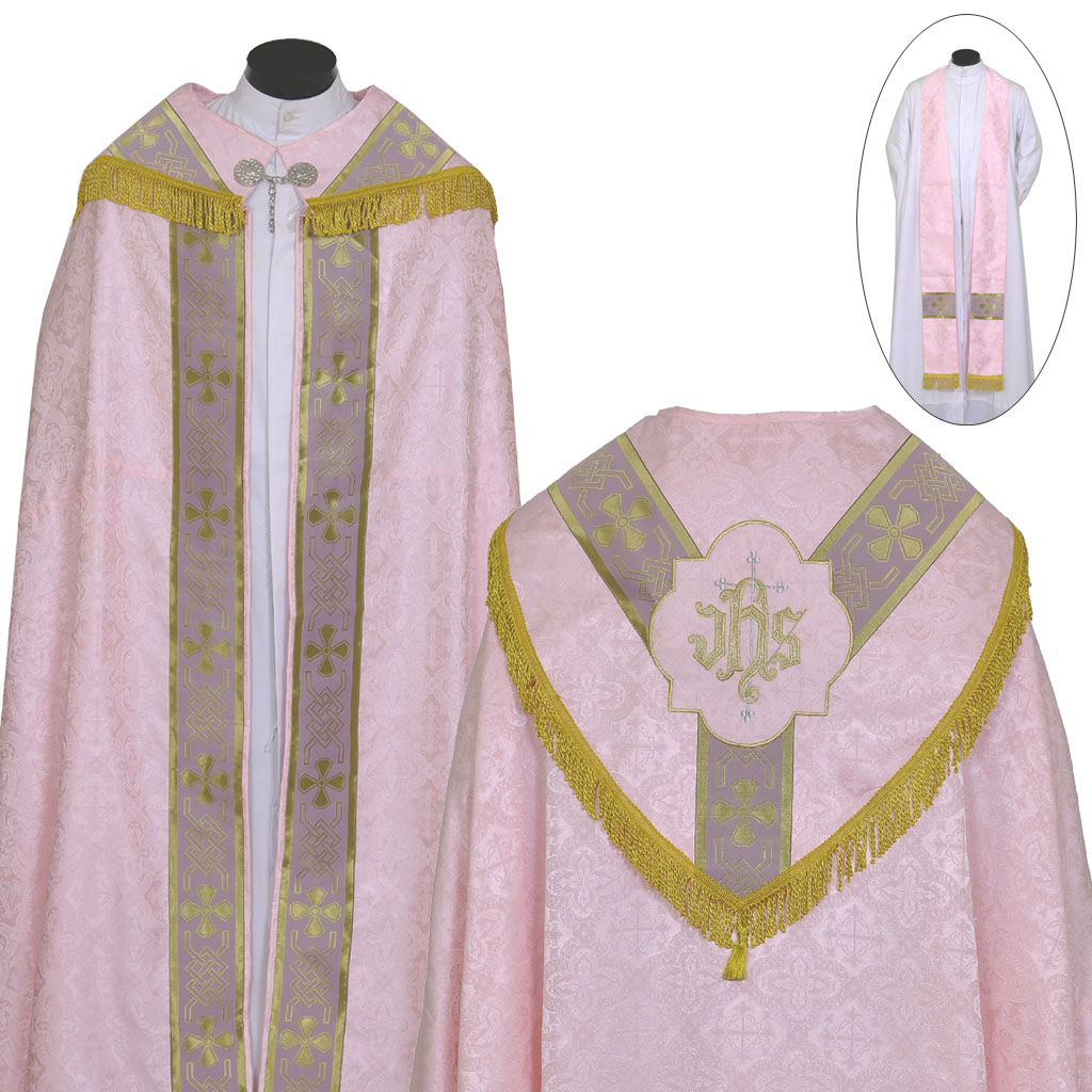 Cope Vestment&nbsp;Rose Cope & Stole Set
