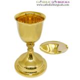Chalice & Paten - Gold Chalice & Paten - 8 inches