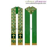 Priest Stoles - Metallic Green - Priest Stole